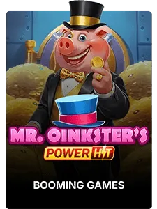 Mr. Oinkster's slot-style game cover